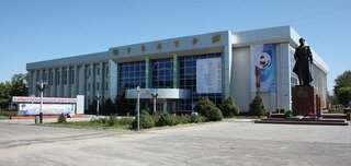 Zhambyl regional Kazakh Drama Theatre named after Abay has a long and very interesting history. The theater was founded on January 5, 1936 in Aulie-Ata (Taraz) as a collective and state theater. 
